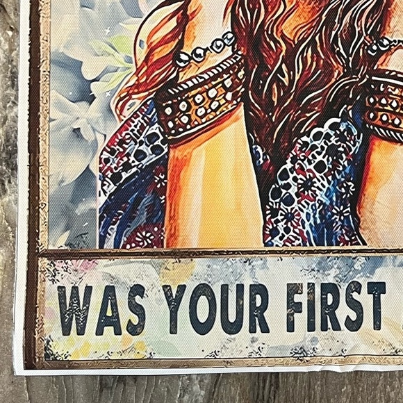 Canvas Boho Hippie Wall Art Decor Unframed Picture 12”x16” - Picture 7 of 11